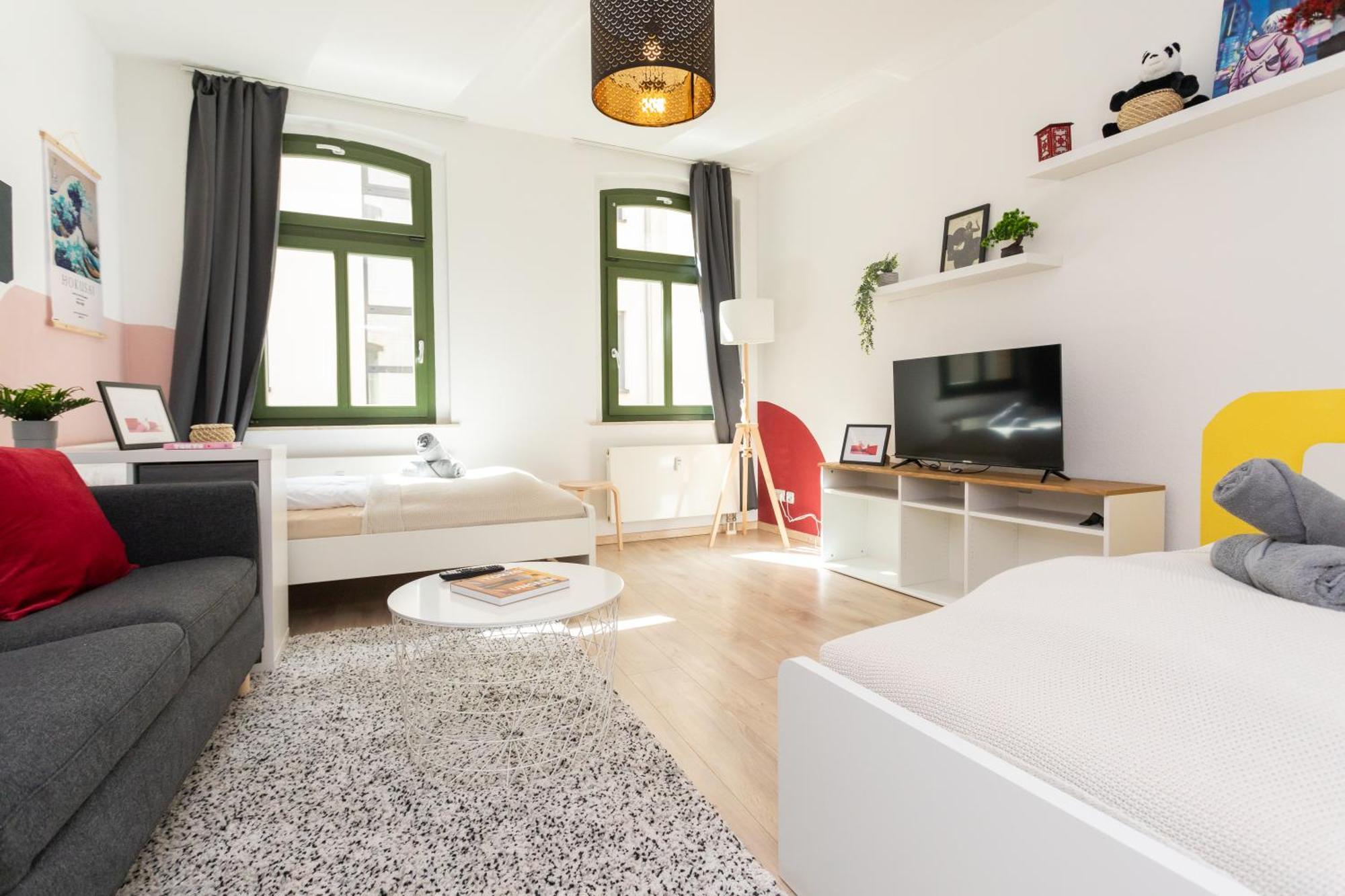 Fullhouse - Halle - R6 Apartments - Smarttv - Nespresso Екстериор снимка